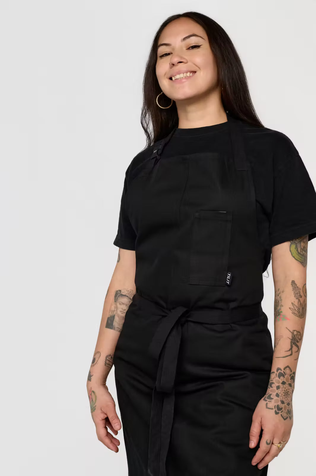 XL Canvas Bib Apron with Adjustable Strap - TILIT NYC