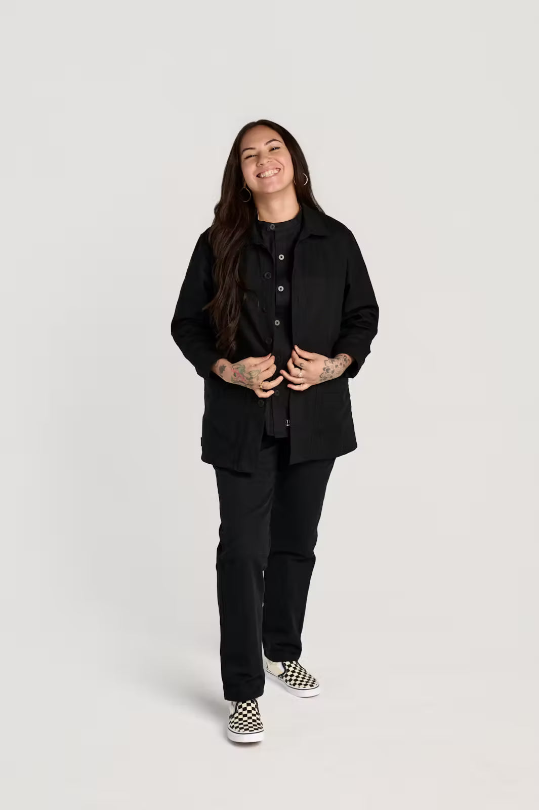 Workwear Cotton Canvas Chore Coat - TILIT NYC