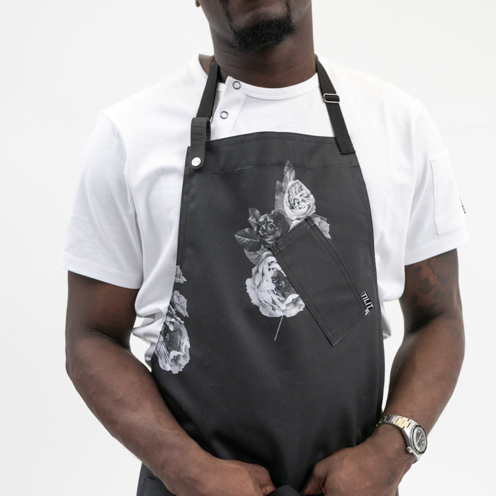 
                  
                    Tilit and death & co floral apron 
                  
                