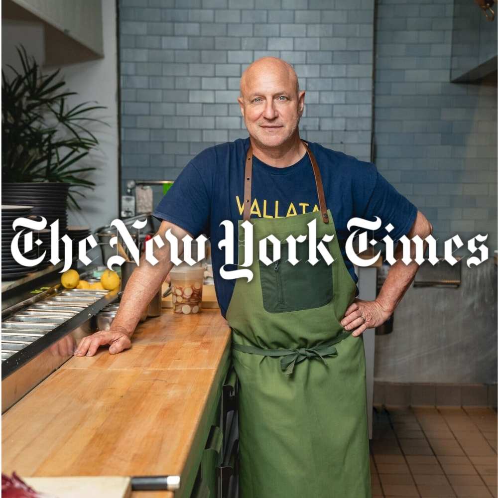 tom colichio and tilit designer aprons