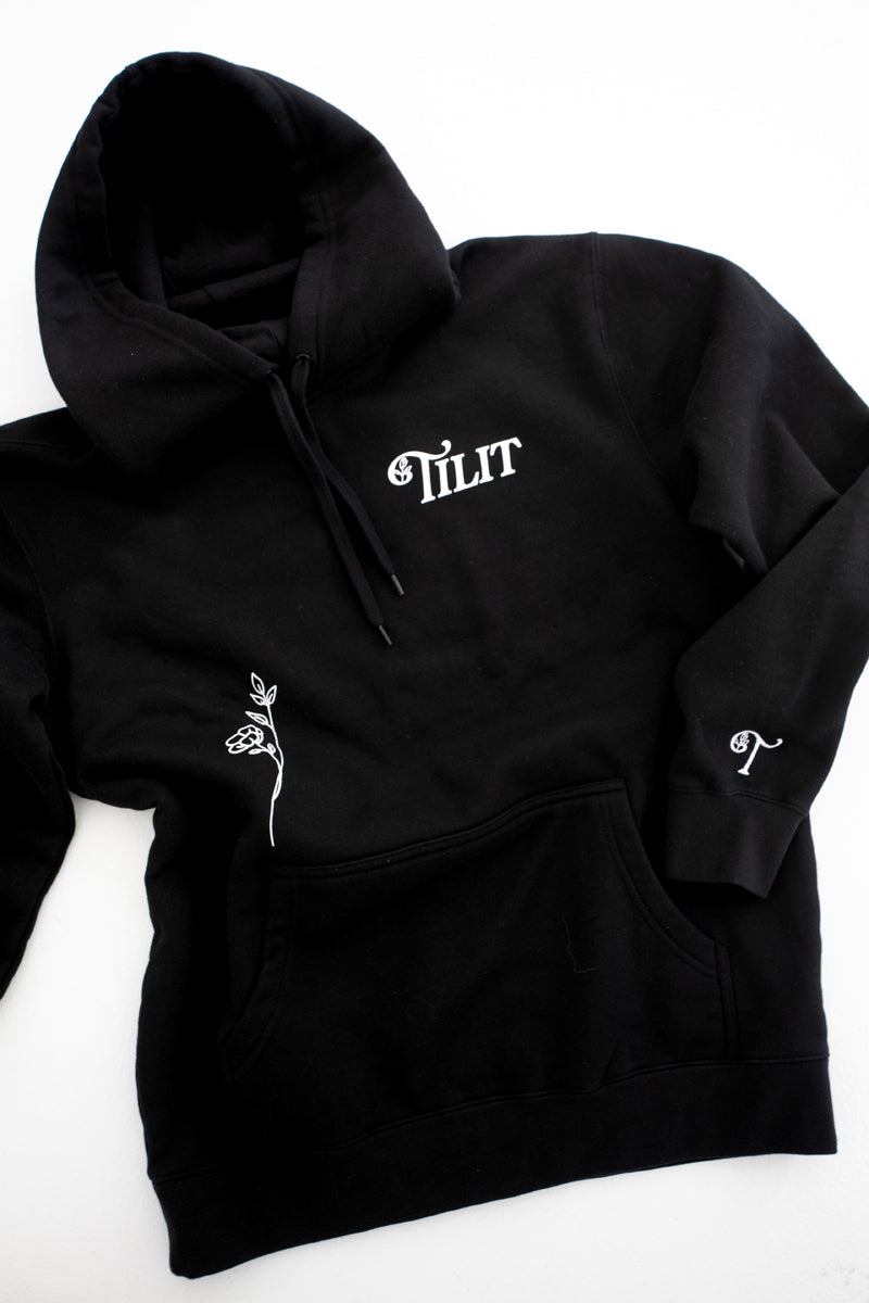 TILIT Fall Formal Hoodie in black unisex 