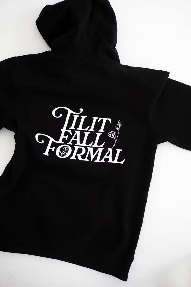 Fall Formal Floral Hoodie