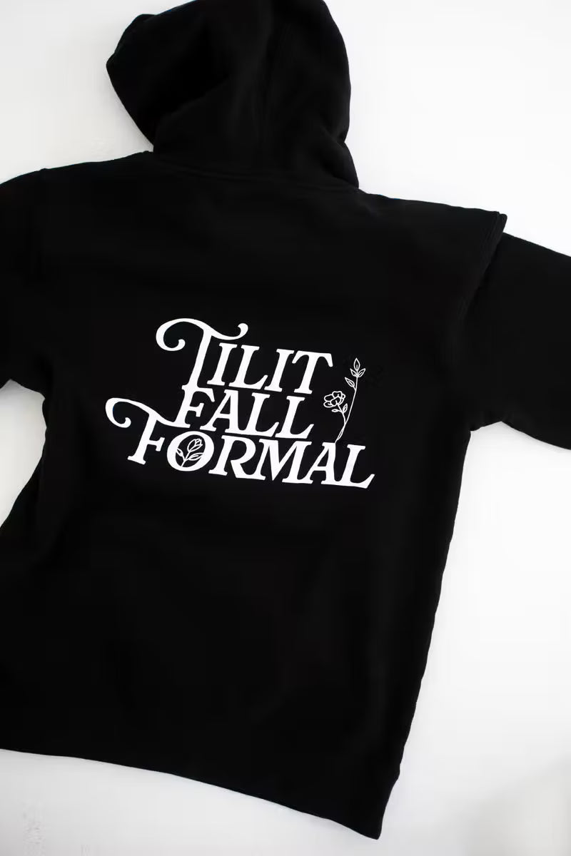 Fall Formal Floral Hoodie