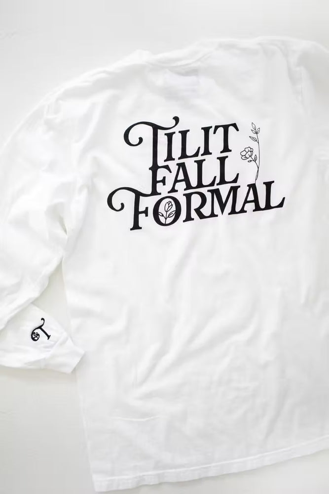 Fall Formal Floral Long-Sleeve Tee