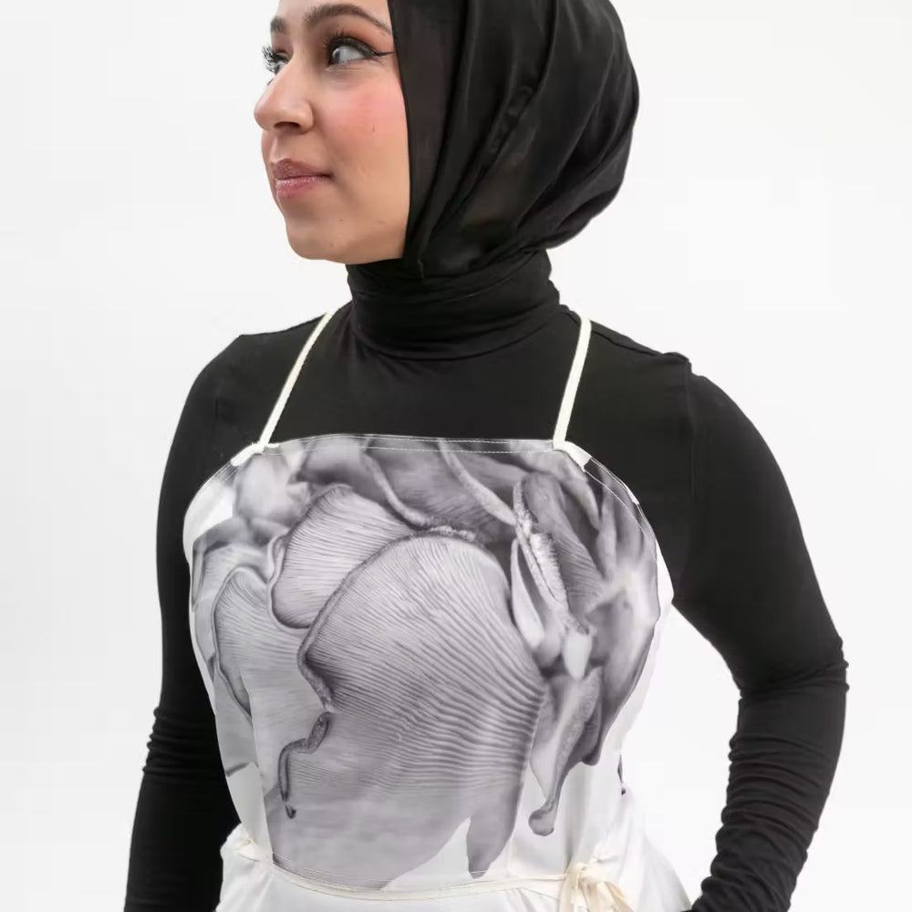 Fall Formal Cross Back Apron Dress