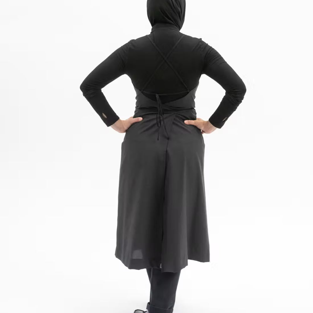 
                  
                    Fall Formal Cross Back Apron Dress
                  
                
