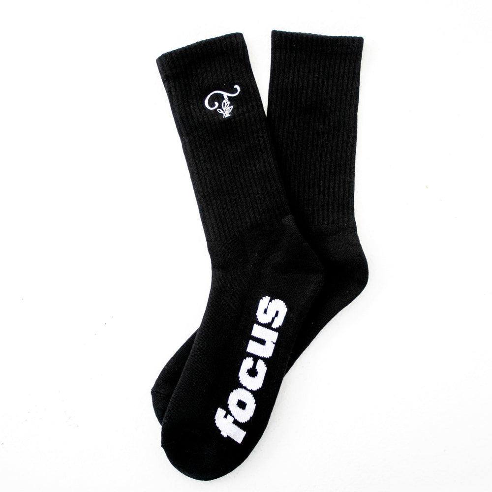 Tilit Fall Formal Socks in Black