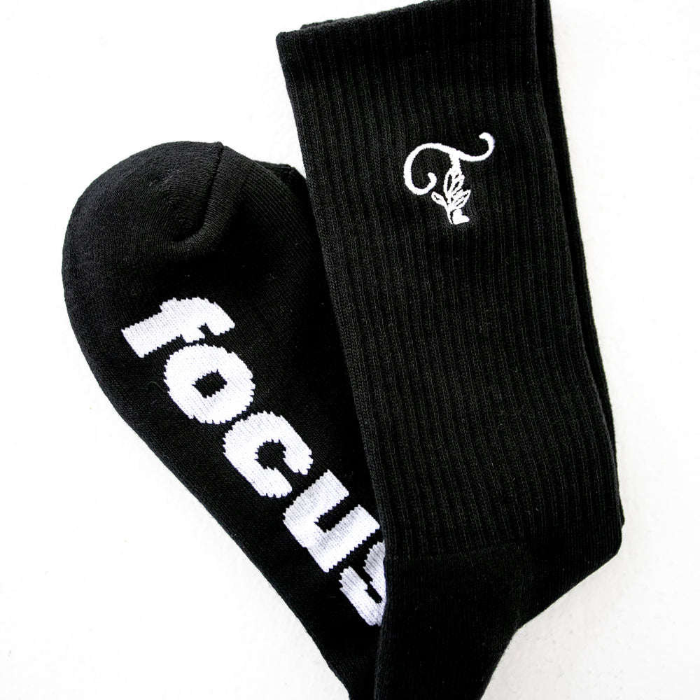 Tilit Fall Formal Socks in Black