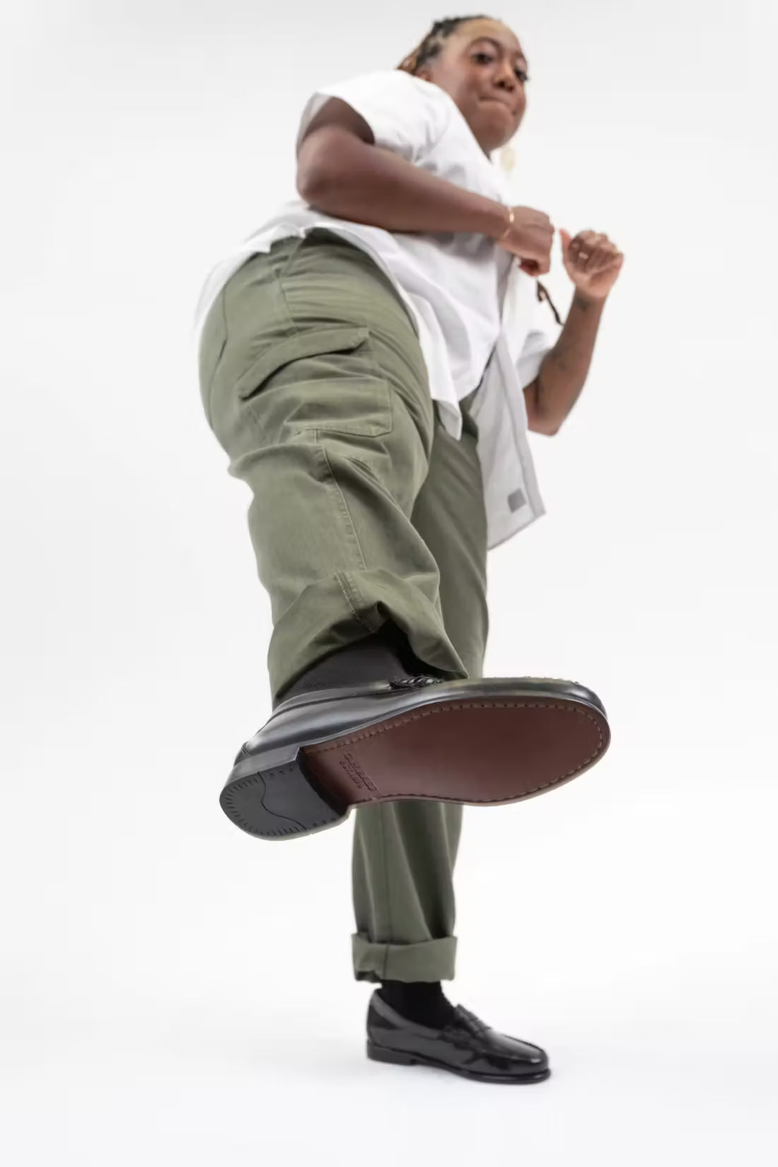 Fall Formal Tactical Work Pant with Back Elastic Band - TILIT NYC Fall Formal Tactical Work Pant with Back Elastic Band - TILIT NYC