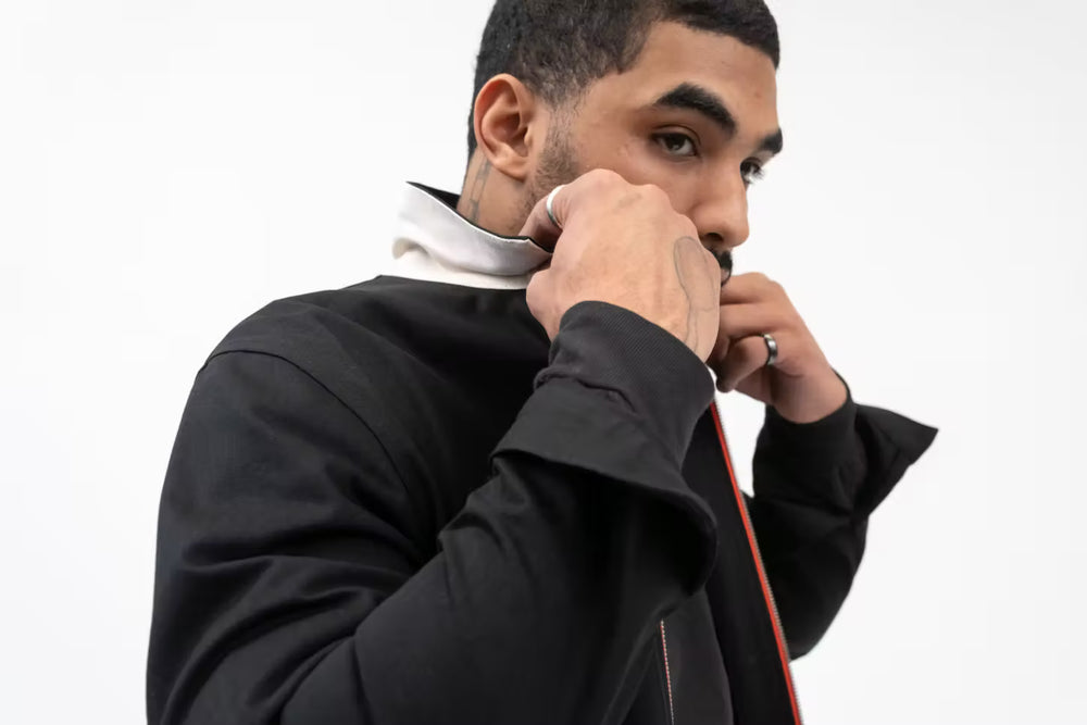 
                  
                    "FOCUS" Zipper Chore Coat
                  
                