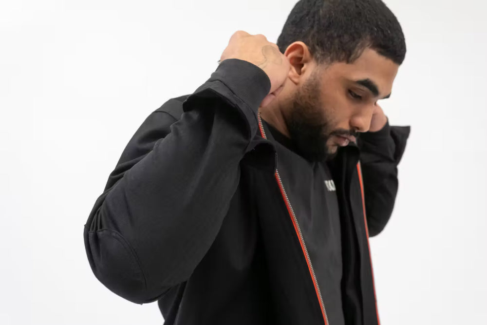 
                  
                    "FOCUS" Zipper Chore Coat
                  
                