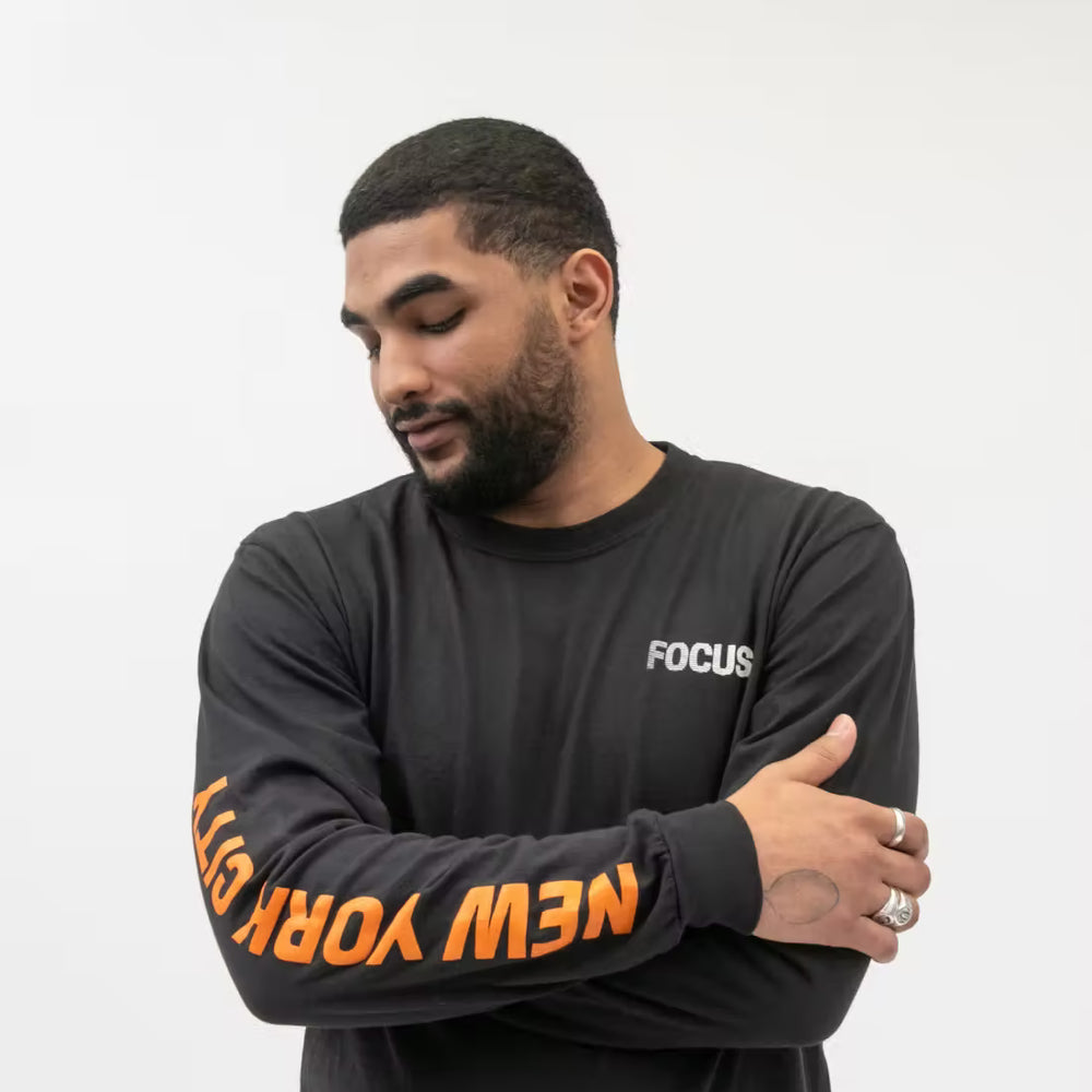 
                  
                    "FOCUS" Long Sleeve T- Shirt
                  
                