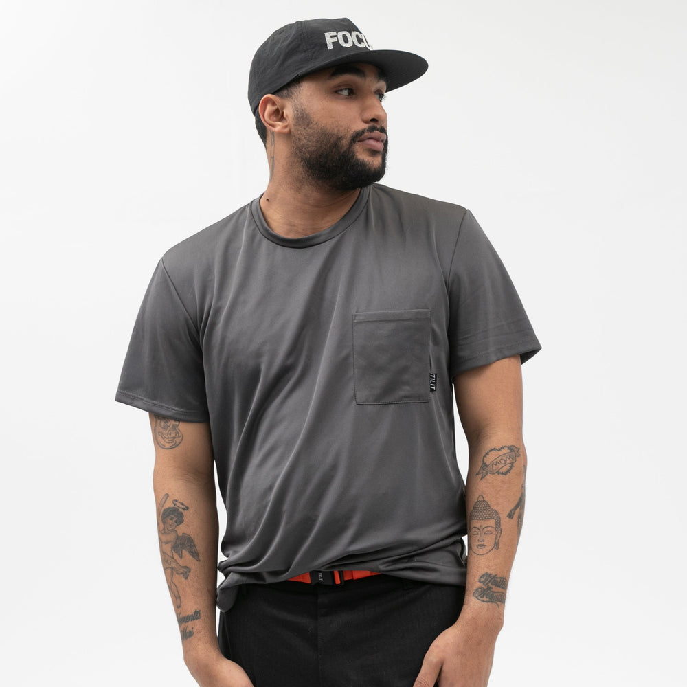 Tilit performance tshirt in gray