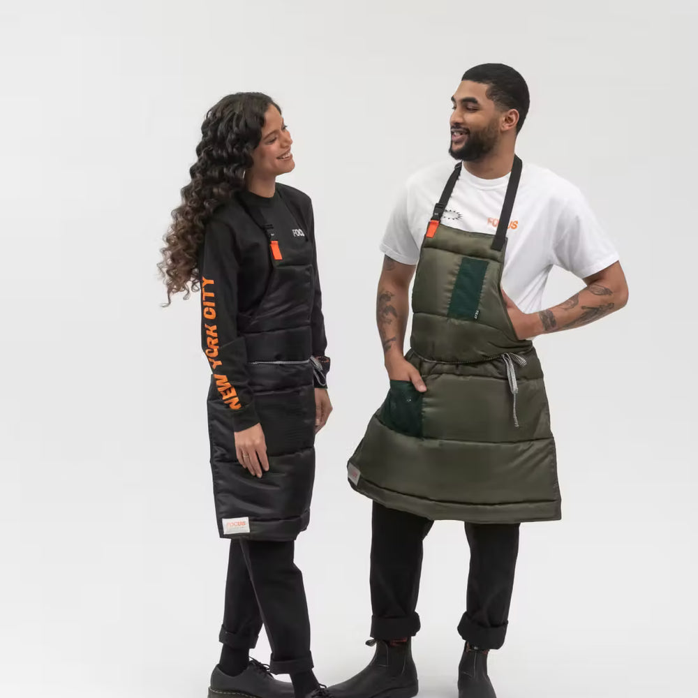 "FOCUS" Puffer Apron