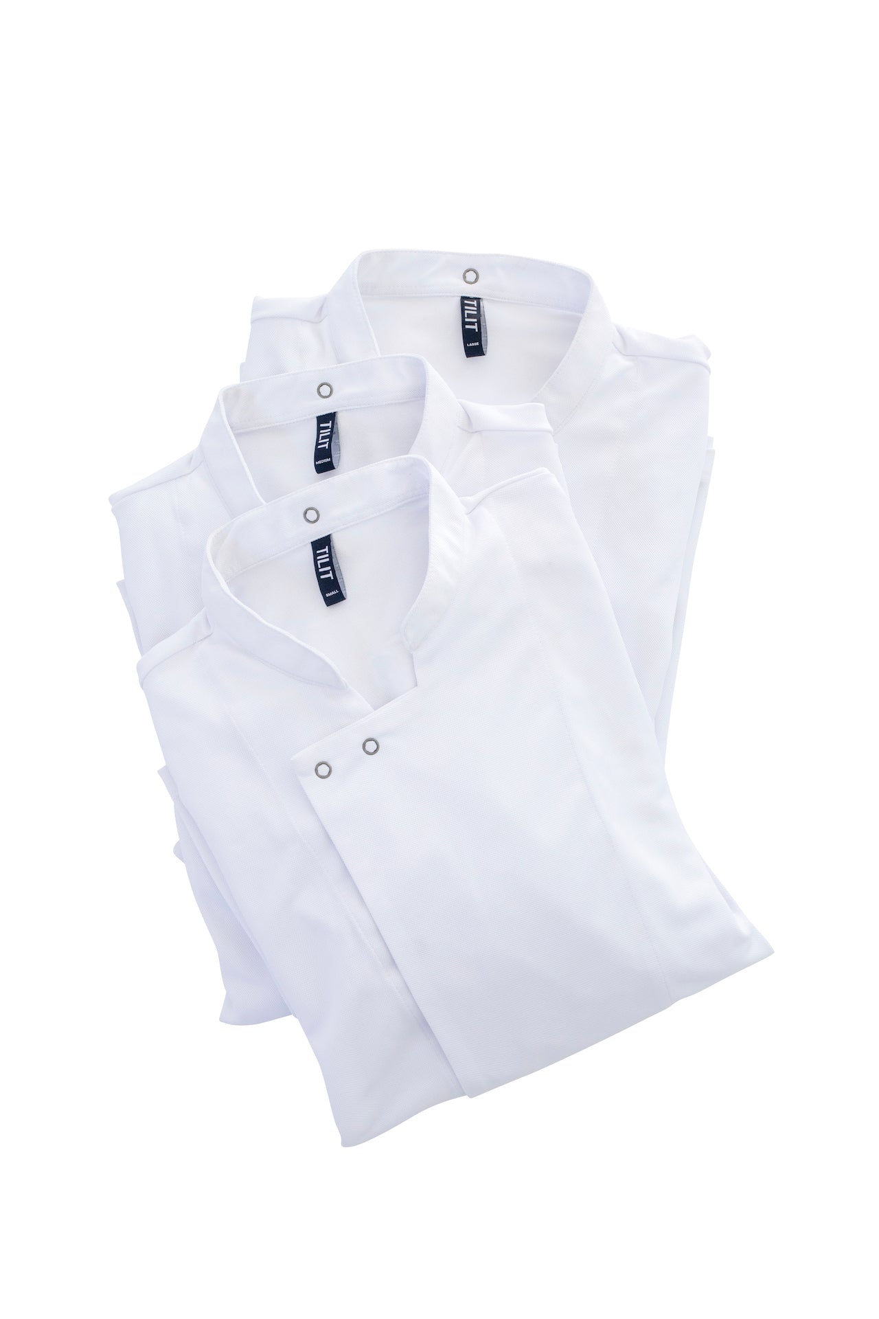 White Long Sleeve Supply Chef Coat in Men