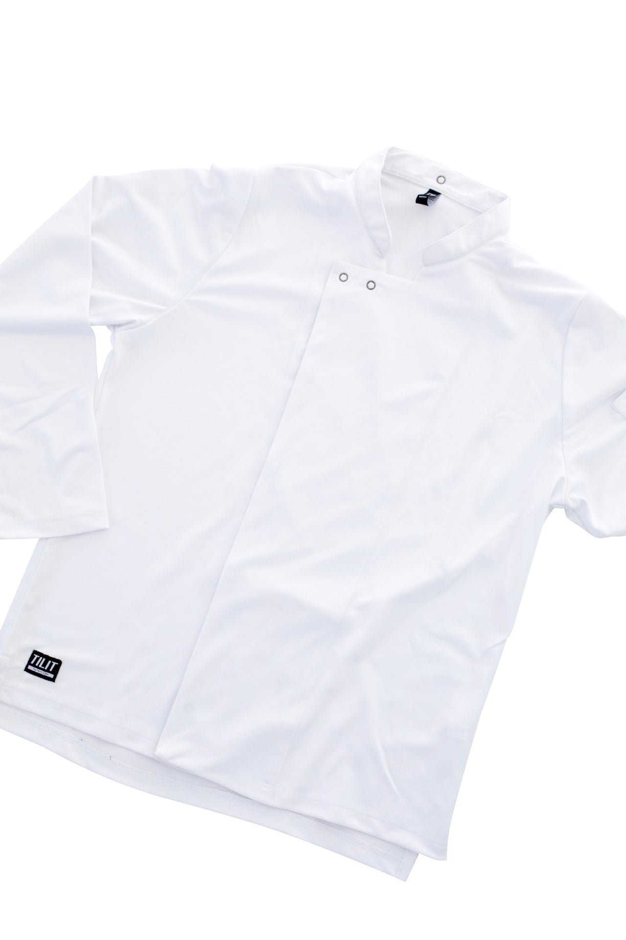 White Long Sleeve Supply Chef Coat in Men