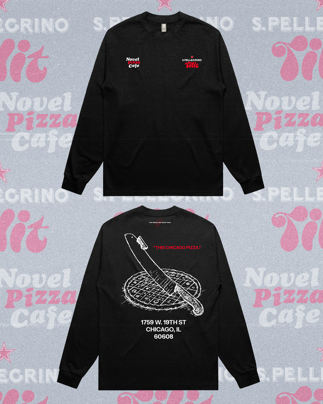 TILIT x S.Pellegrino® x Novel Pizza T-Shirt