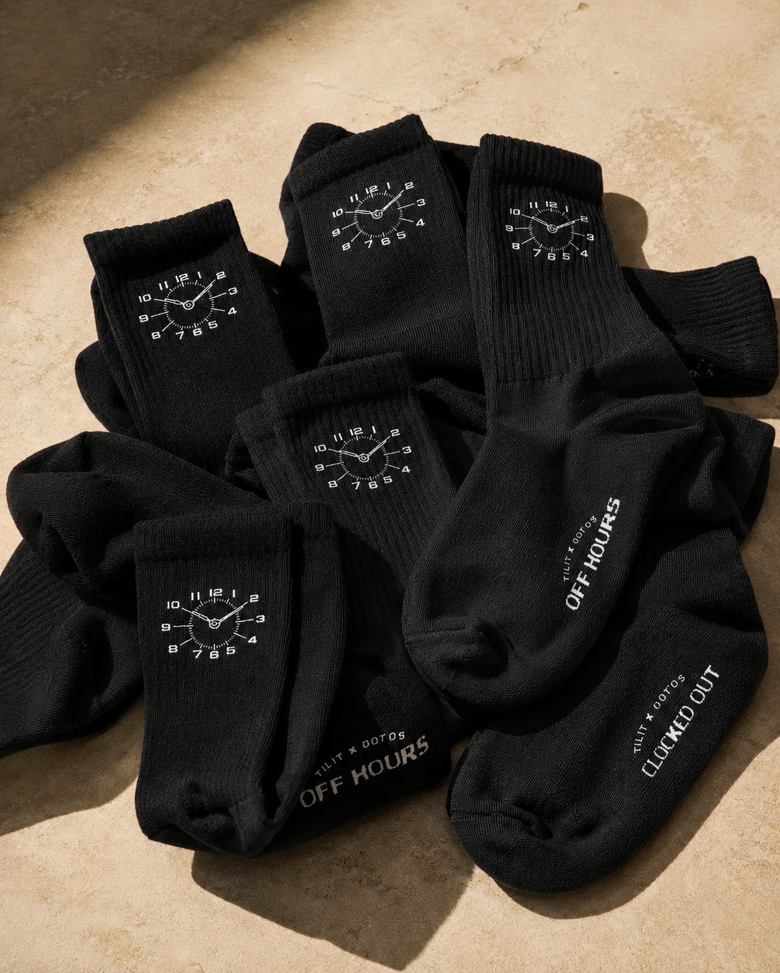 Tilit x Oofos: Off Hours Socks