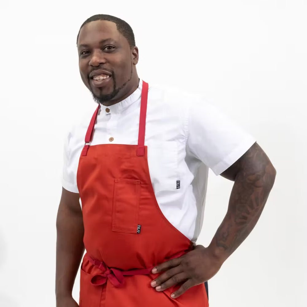 
                  
                    ColorSplash Apron of the Month - Cayenne
                  
                