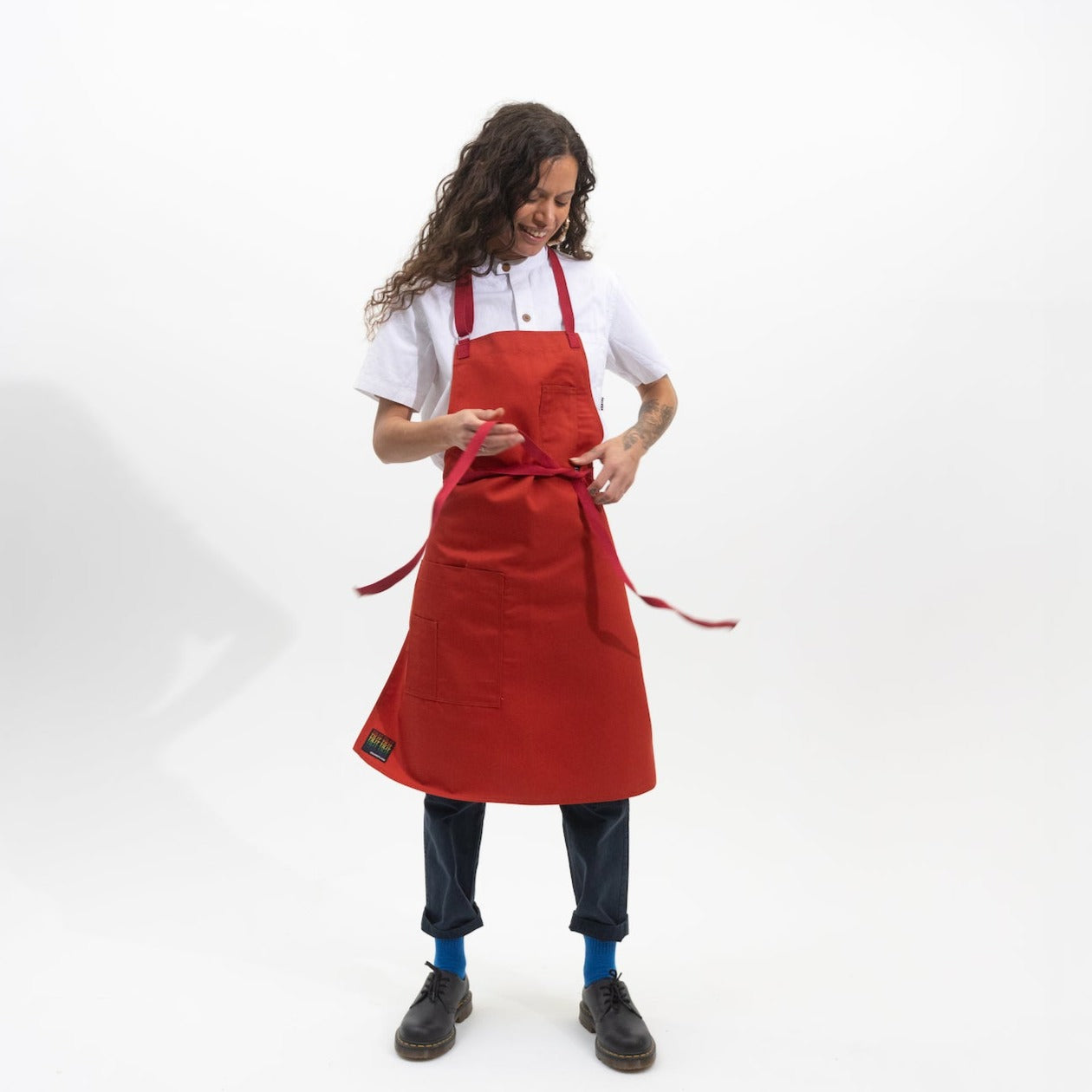 ColorSplash Apron of the Month - Cayenne