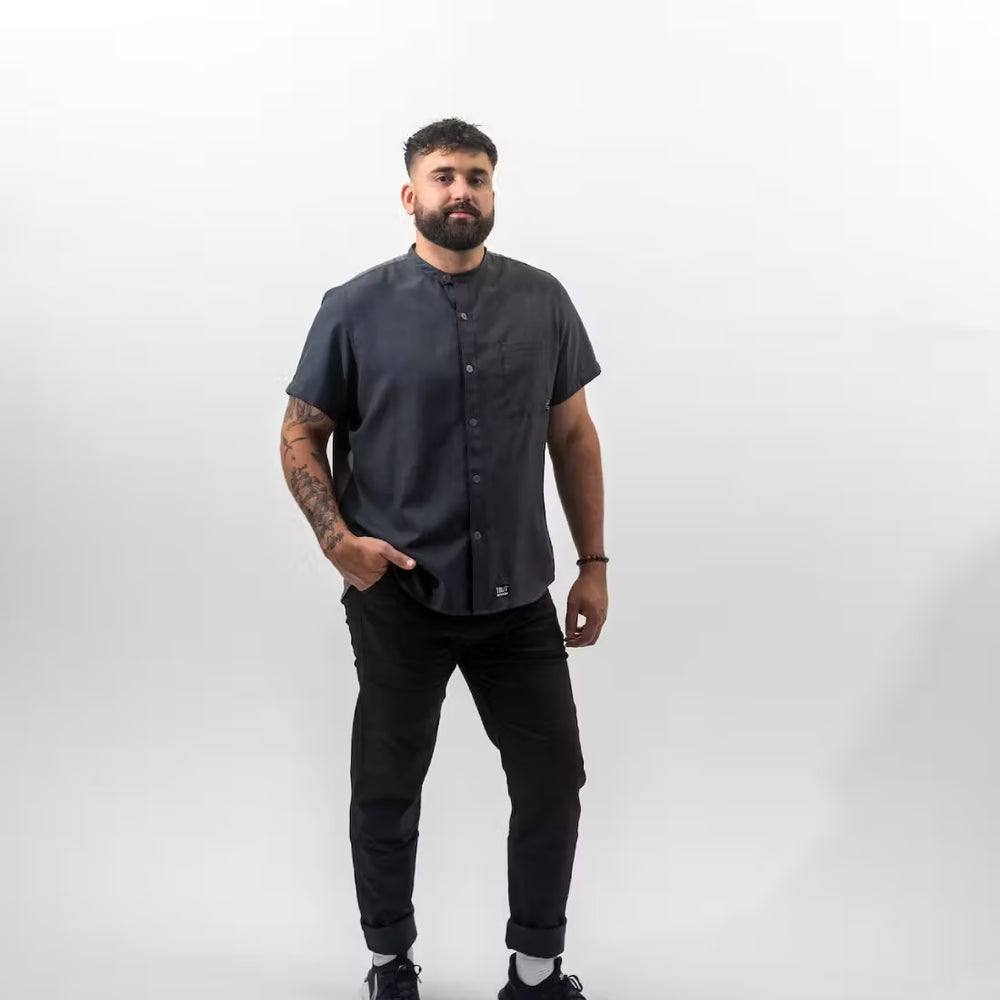 
                  
                    “Run the Pass” Short Sleeve Chef Shirt
                  
                