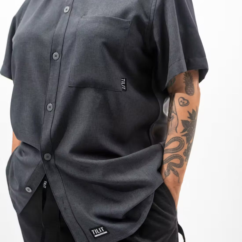 
                  
                    “Run the Pass” Short Sleeve Chef Shirt
                  
                