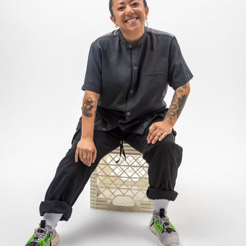 
                  
                    “Run the Pass” Short Sleeve Chef Shirt
                  
                