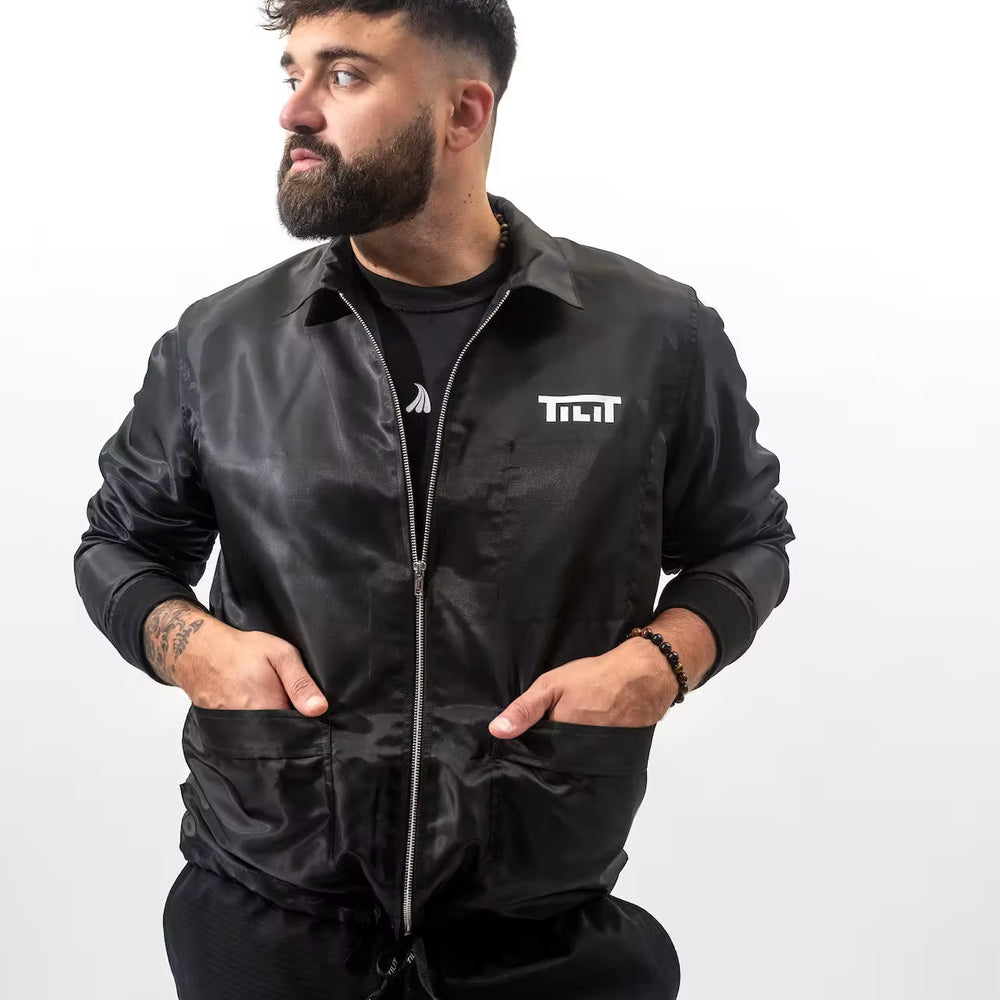“Run the Pass” Chef Coach’s Jacket with Functional Zipper