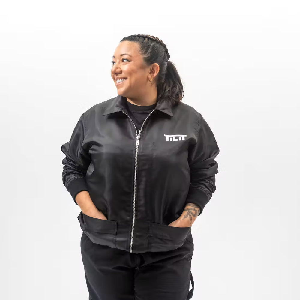 
                  
                    “Run the Pass” Chef Coach’s Jacket with Functional Zipper
                  
                