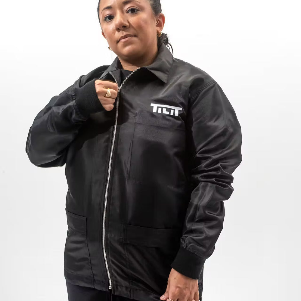 “Run the Pass” Chef Coach’s Jacket with Functional Zipper