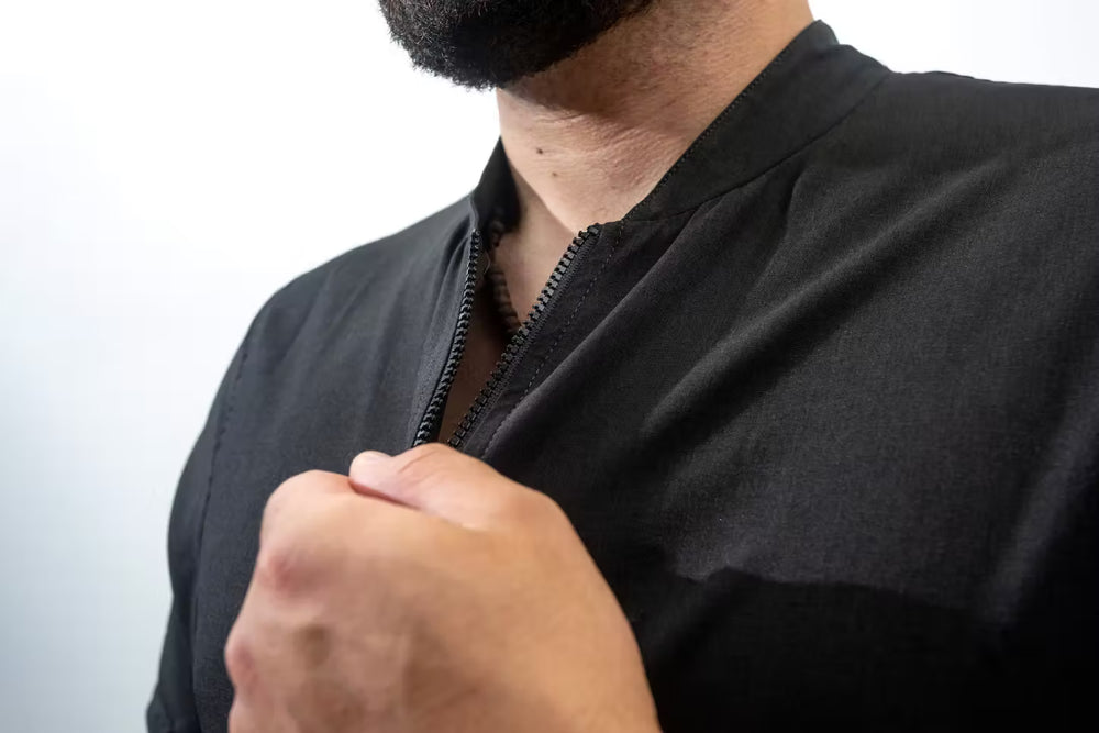 
                  
                    “Run the Pass” Black Chef Flight Coat
                  
                