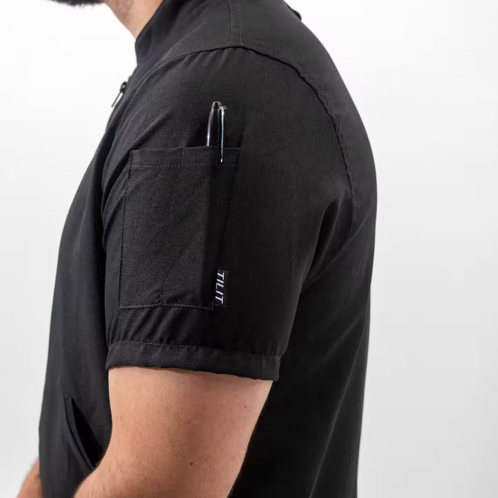 
                  
                    “Run the Pass” Black Chef Flight Coat
                  
                