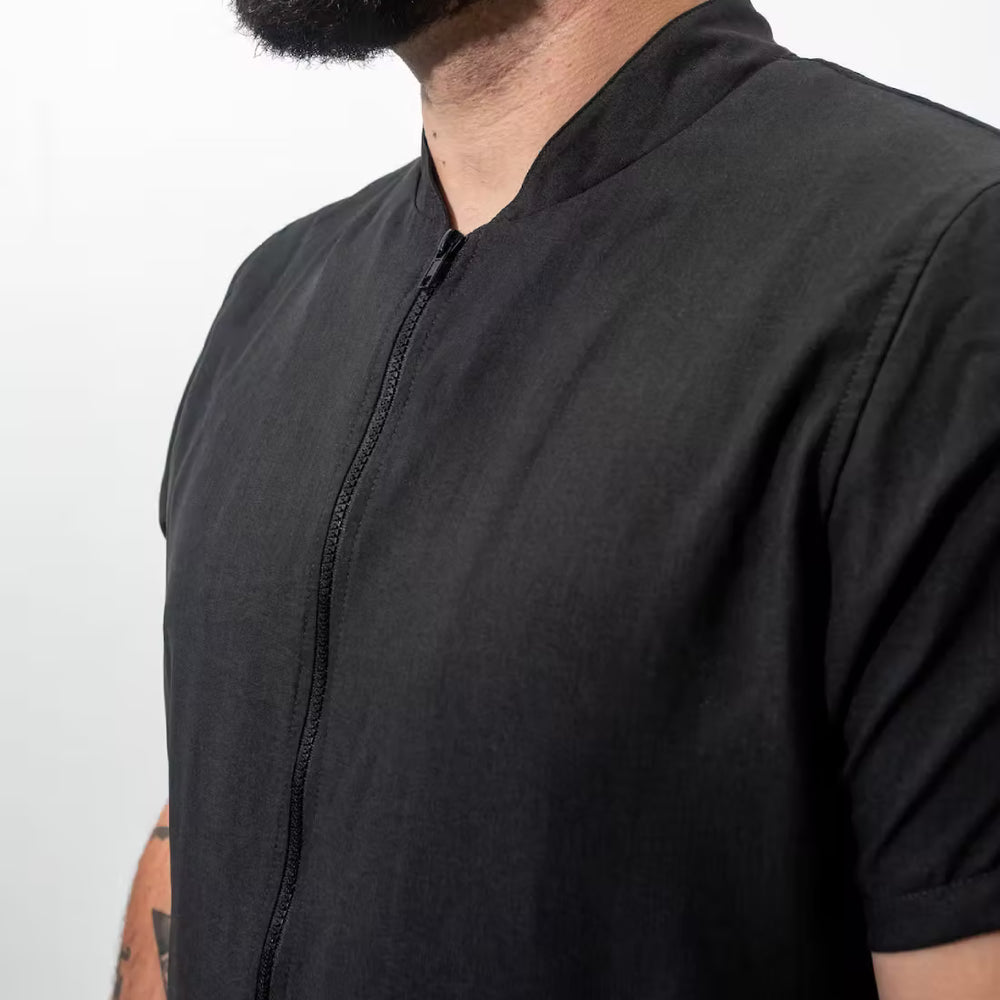 
                  
                    “Run the Pass” Black Chef Flight Coat
                  
                