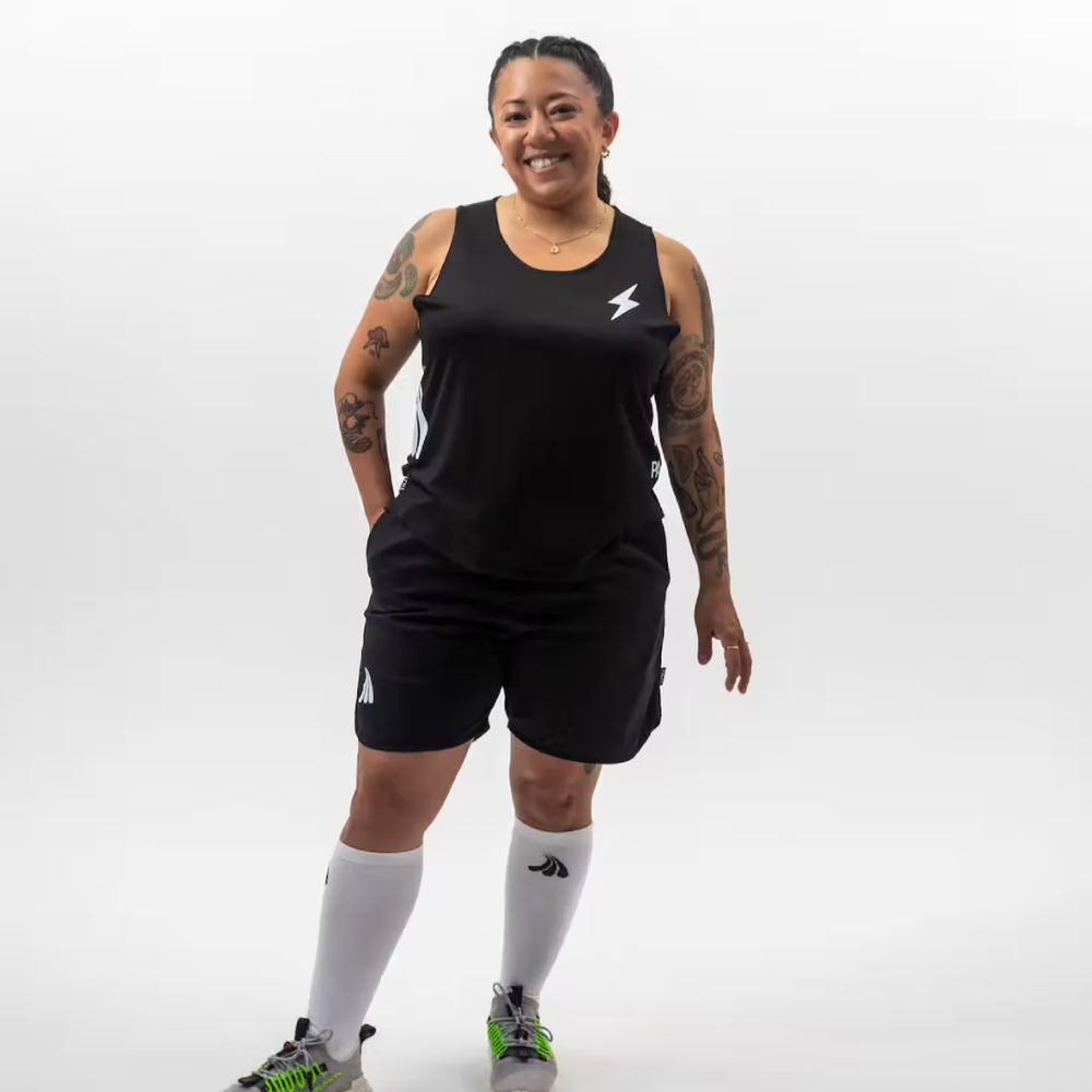 “Run The Pass” Women's Moisture Wicking Hydrotech Singlet