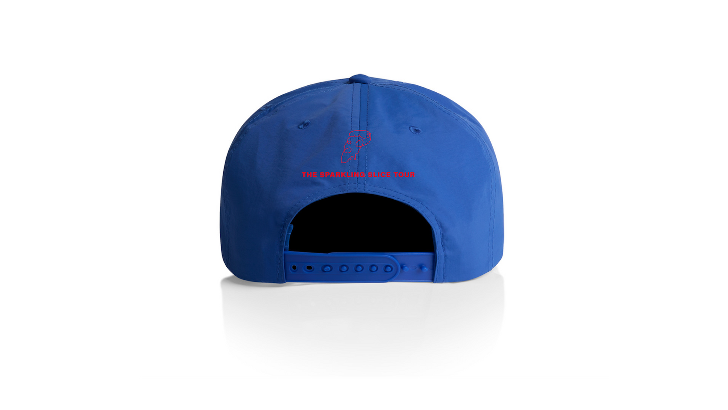 Tilit and San Pellegrino collab hat in blue 