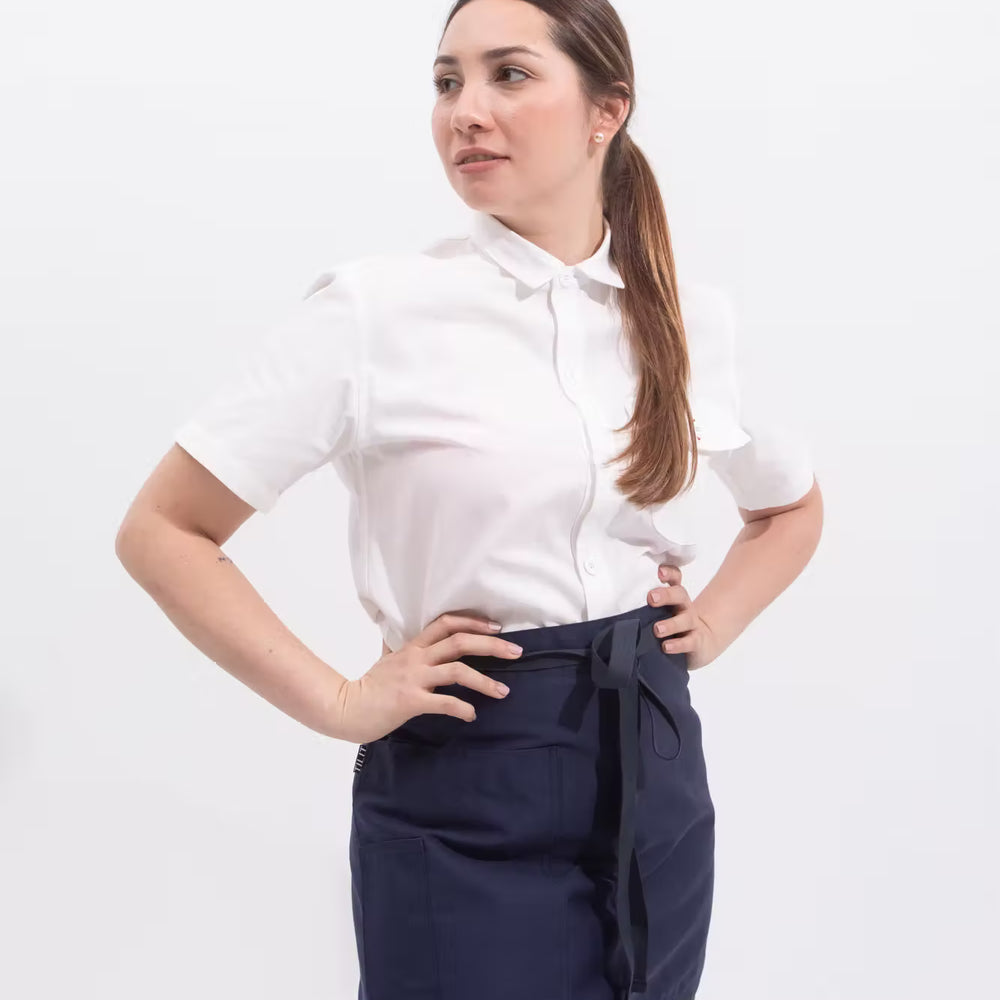 TILIT Shorty Apron in Navy Blue