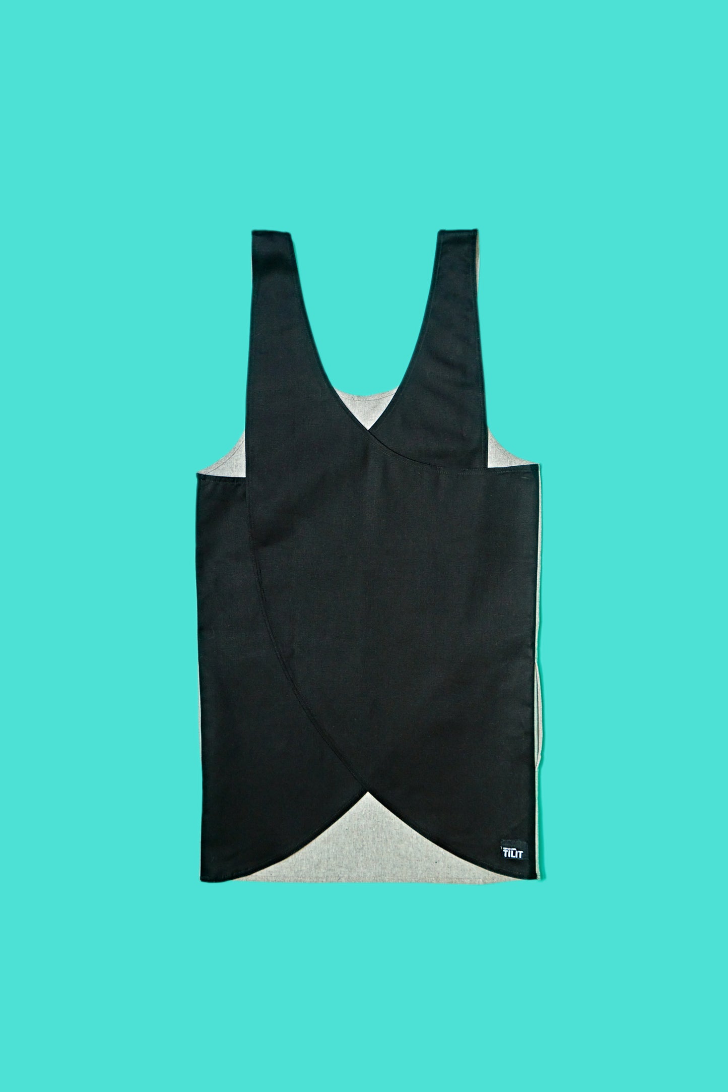 black sohla smock apron