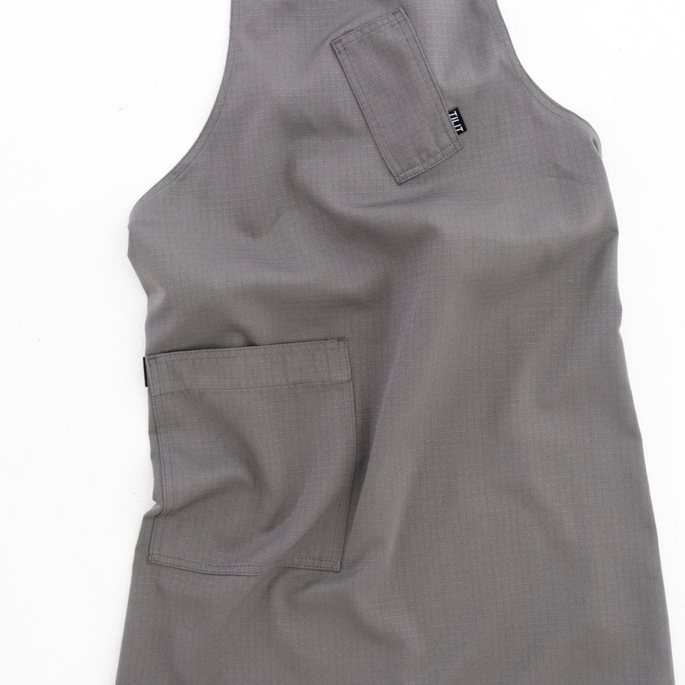 
                  
                    TILIT Supply Cross Back Apron in Gray
                  
                