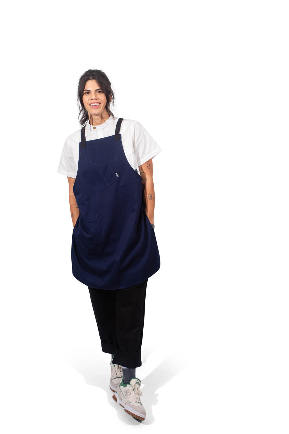 Blue Aprons for Professional Kitchens - TILIT NYC Blue Aprons for Professional Kitchens - TILIT NYC