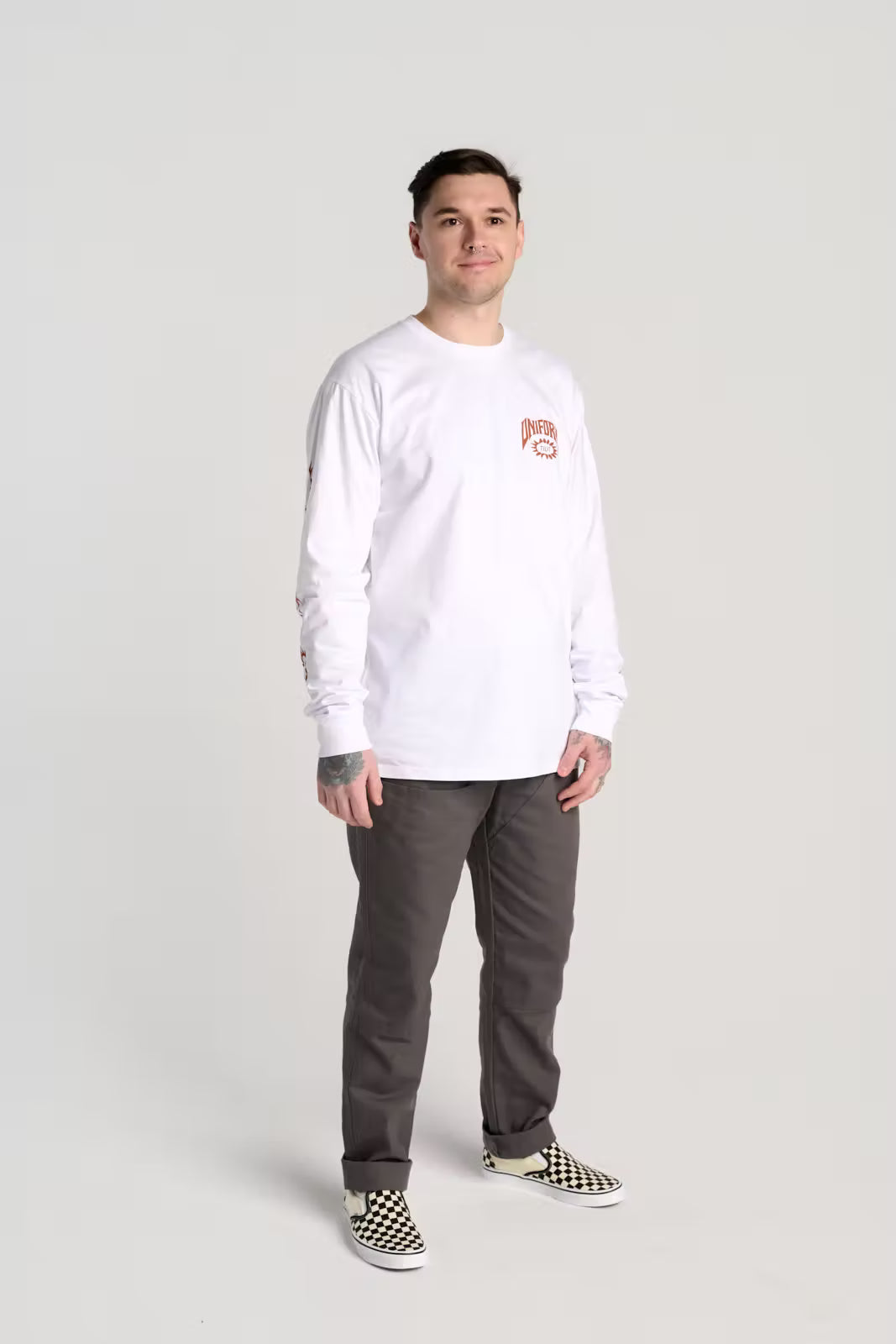 Uniform Graphic Long Sleeve T-Shirt