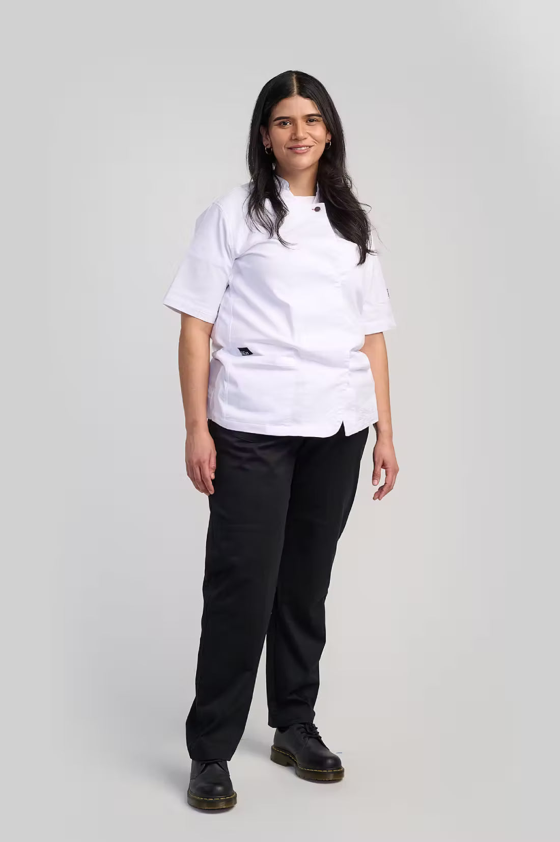 NWT Chefwear Women's Chef Pant – Black, Baggy Style, Polycotton