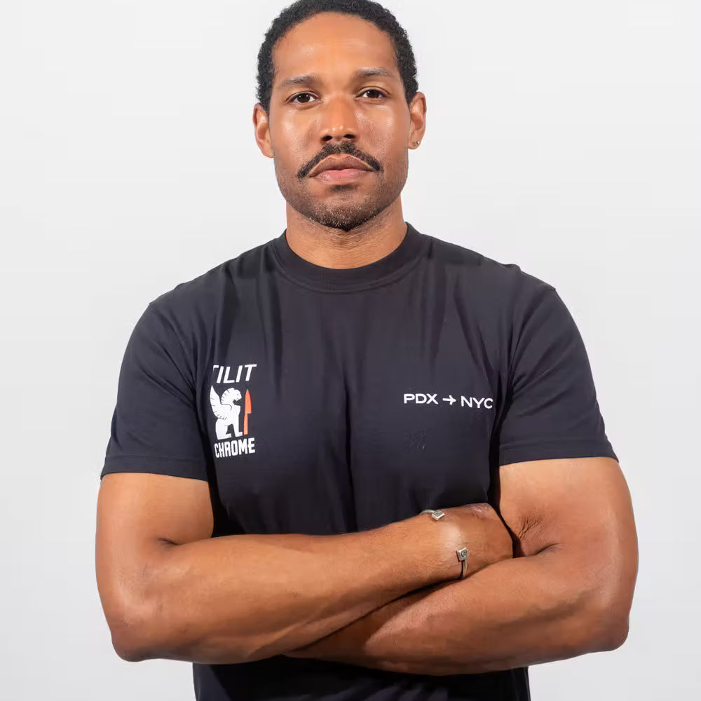 
                  
                    TILIT x Chrome Short Sleeve T-Shirt
                  
                