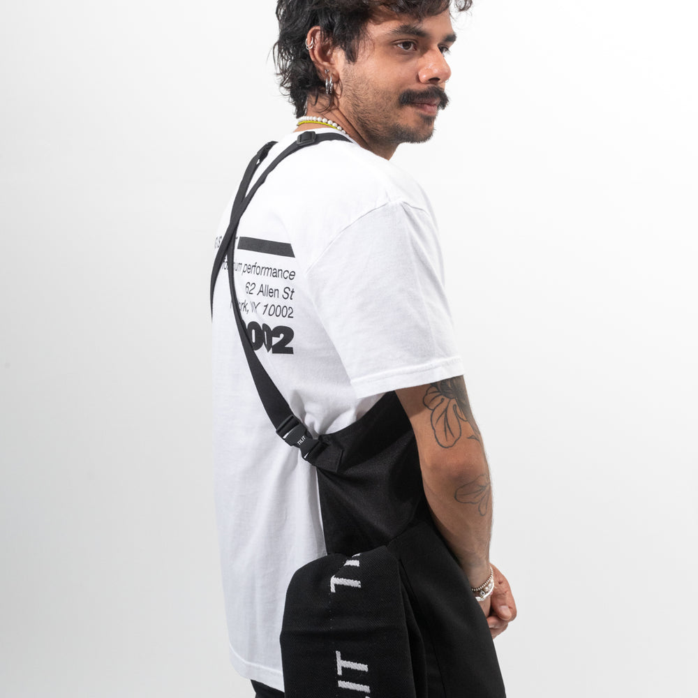 TILIT Unisex Crossback Apron in Black 