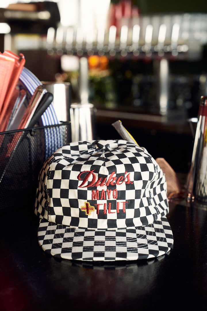 TILIT X Duke's Mayo: Checkerboard Hat