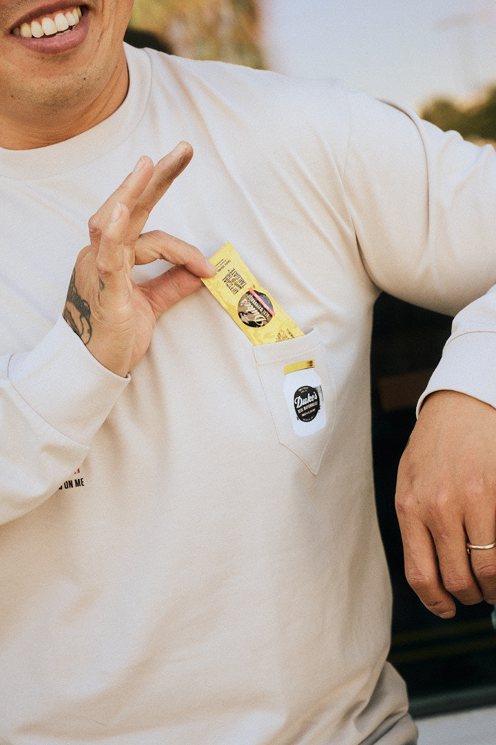 TILIT X Duke's Mayo: Packet Pocket LS Tee