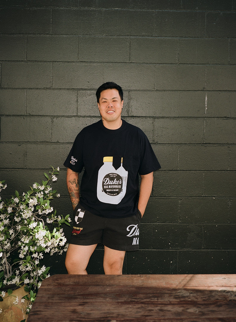 TILIT X Duke's Mayo: Packet Pocket Sweatshorts