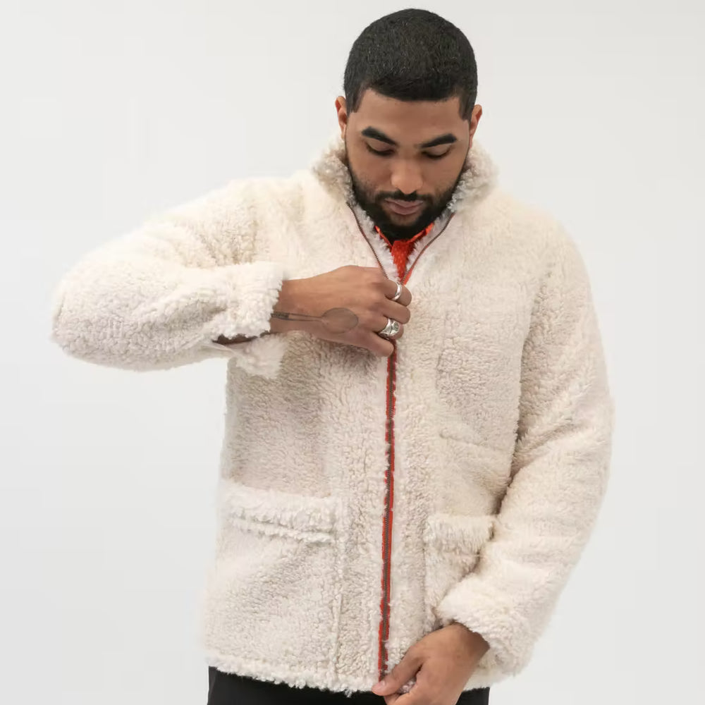 "FOCUS" Fleece Chore Coat