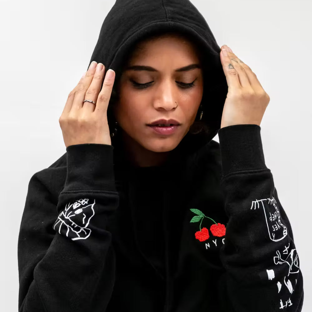 
                  
                    TILIT x Terry Urban "Red Cherry" Hoodie
                  
                