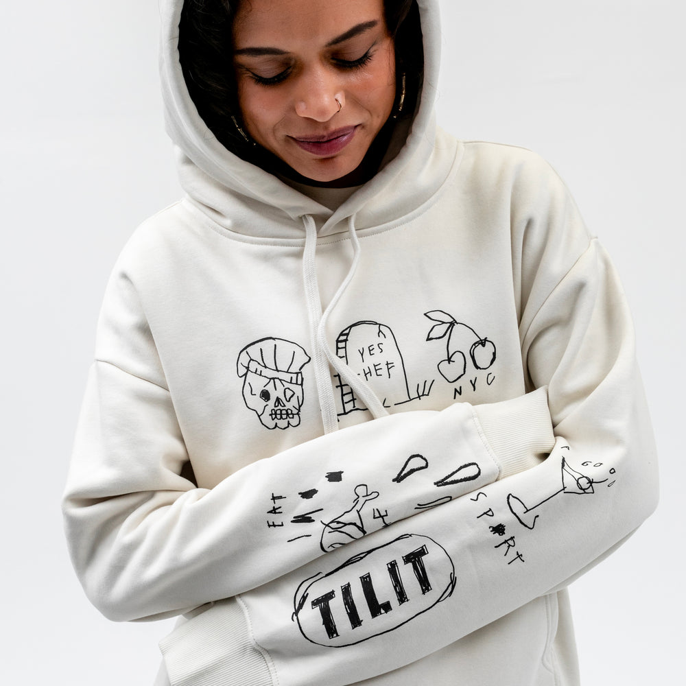 TILIT and Terry Urban Hoodie in Natural