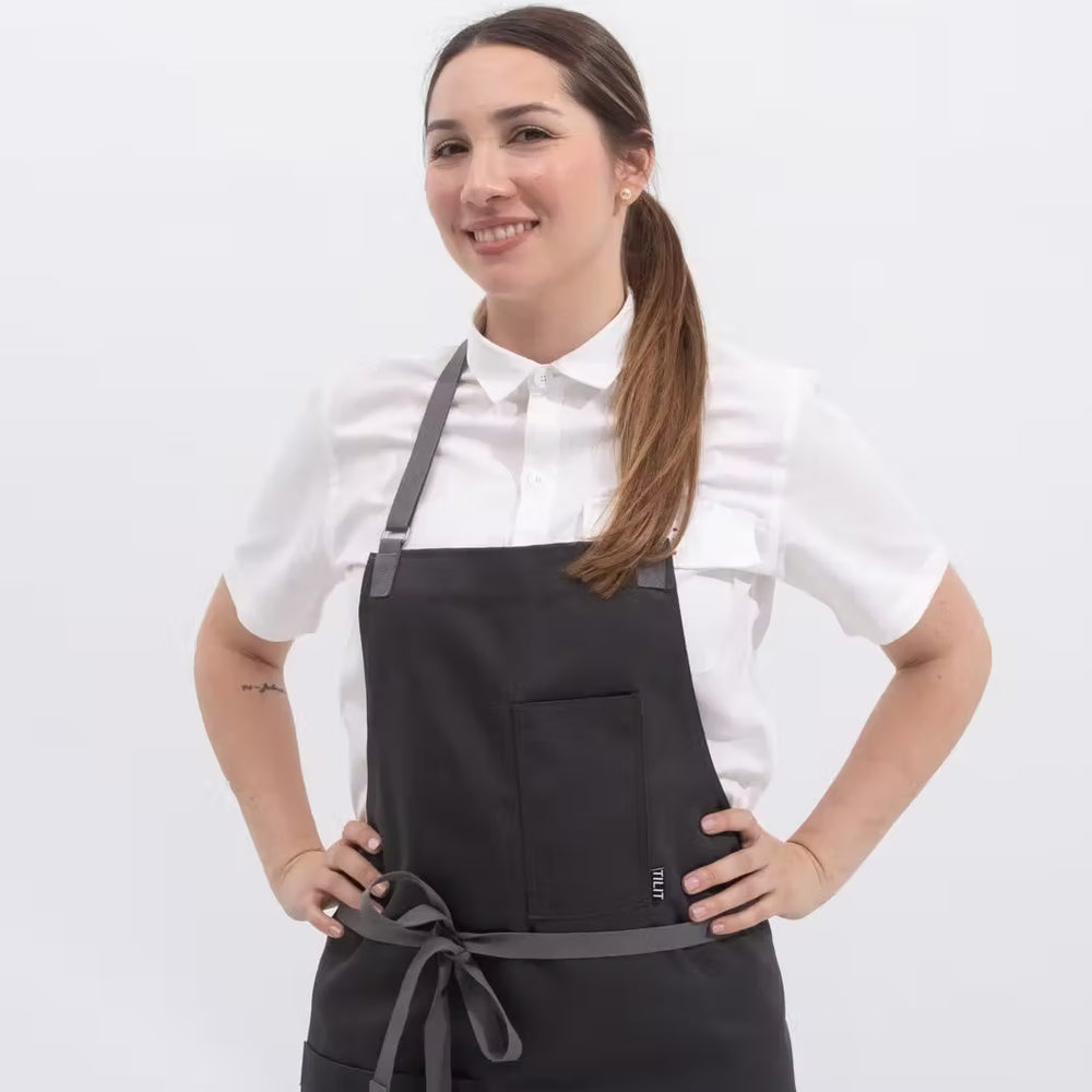
                  
                    Wrinkle-Free Chef Bib Apron
                  
                